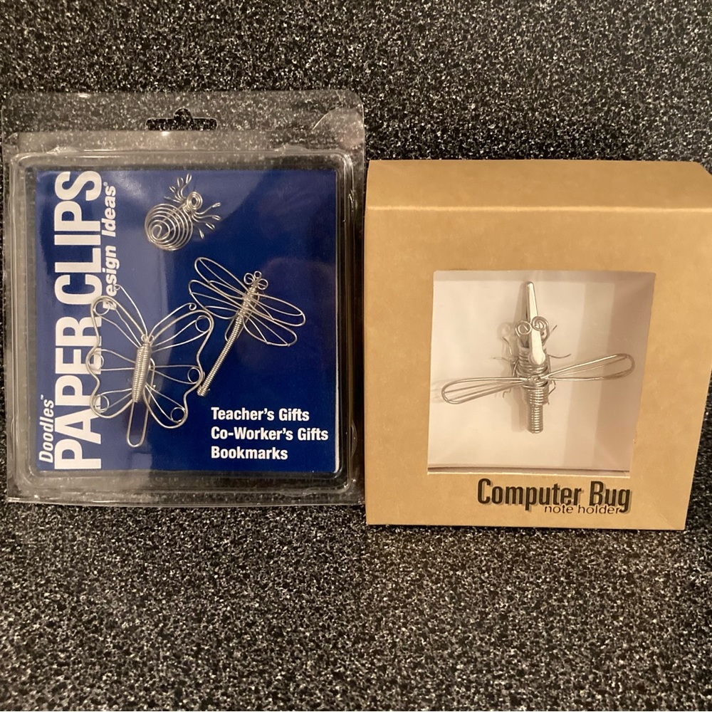 NIP ‘Design Ideas’ Unique Gifts: Paper Holders, Paper Clips (Teacher, Co Worker)